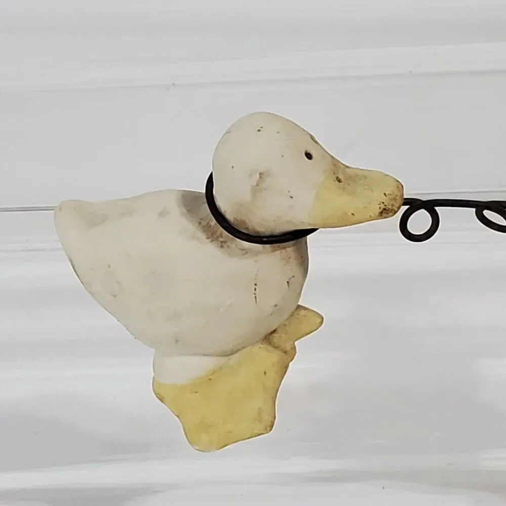 Vtg 90s Nancye‎ Williams Sprinkles Angel Love is All Around Figurine Farmer Duck
